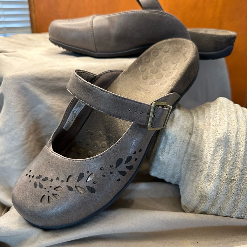 Gray Mary Jane Women's Shoes